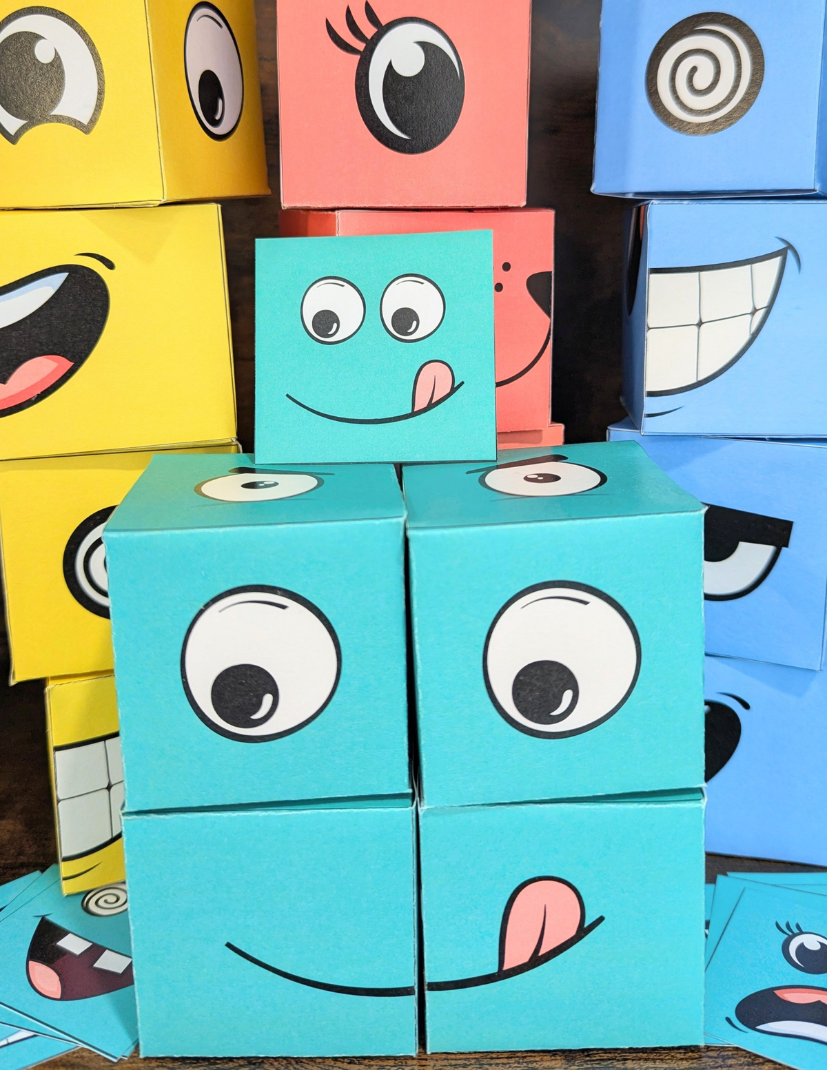 Silly Mood Cubes