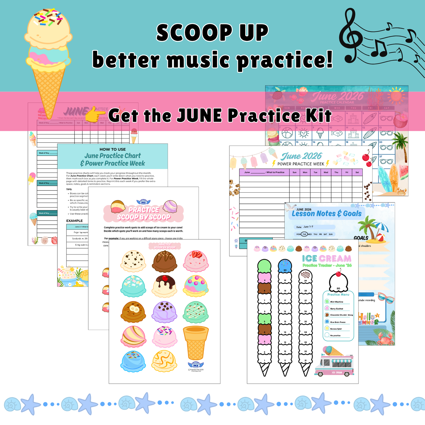 June Music Practice Kit