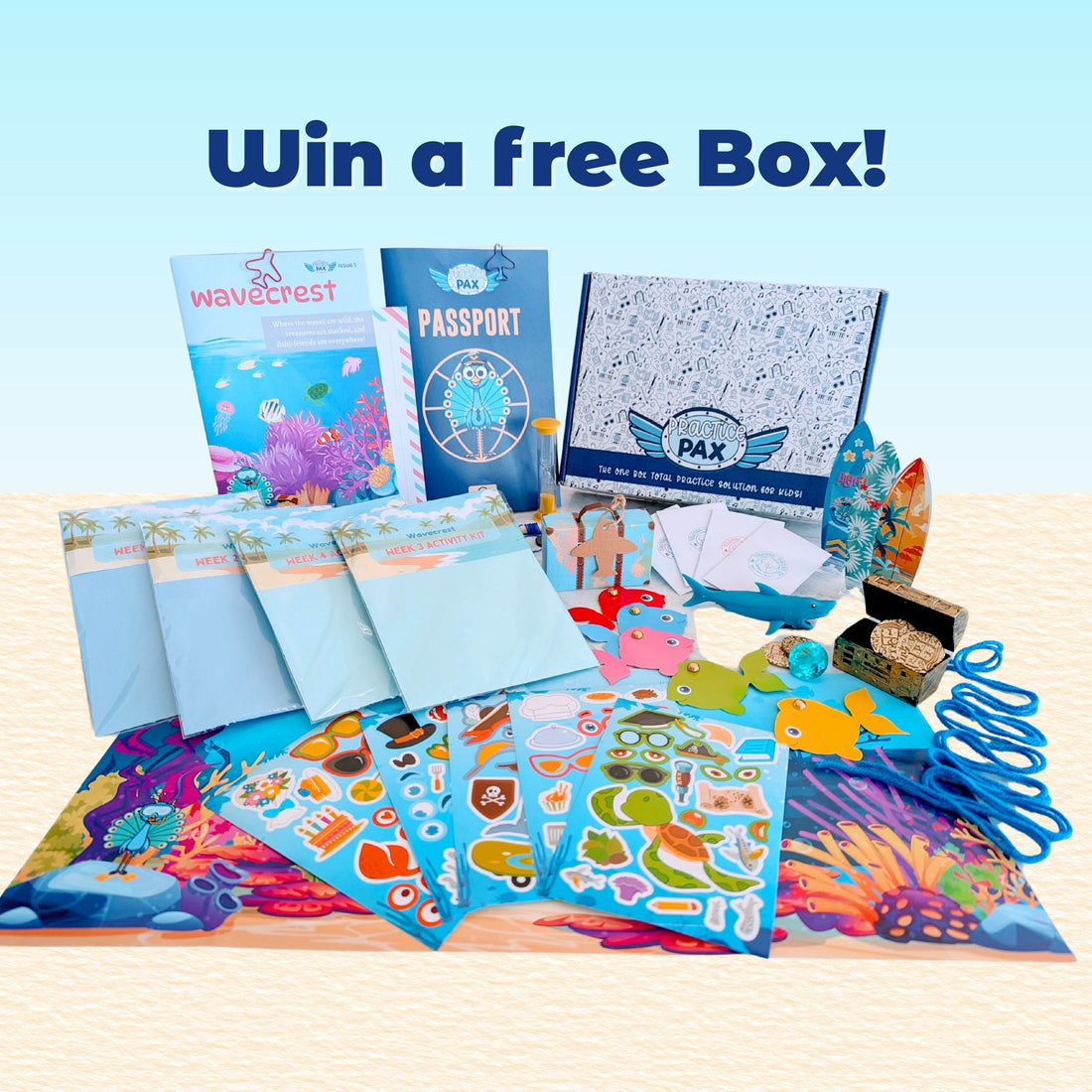 🎁 Win a Free One-Month Practice Pax Subscription Box! 🎻