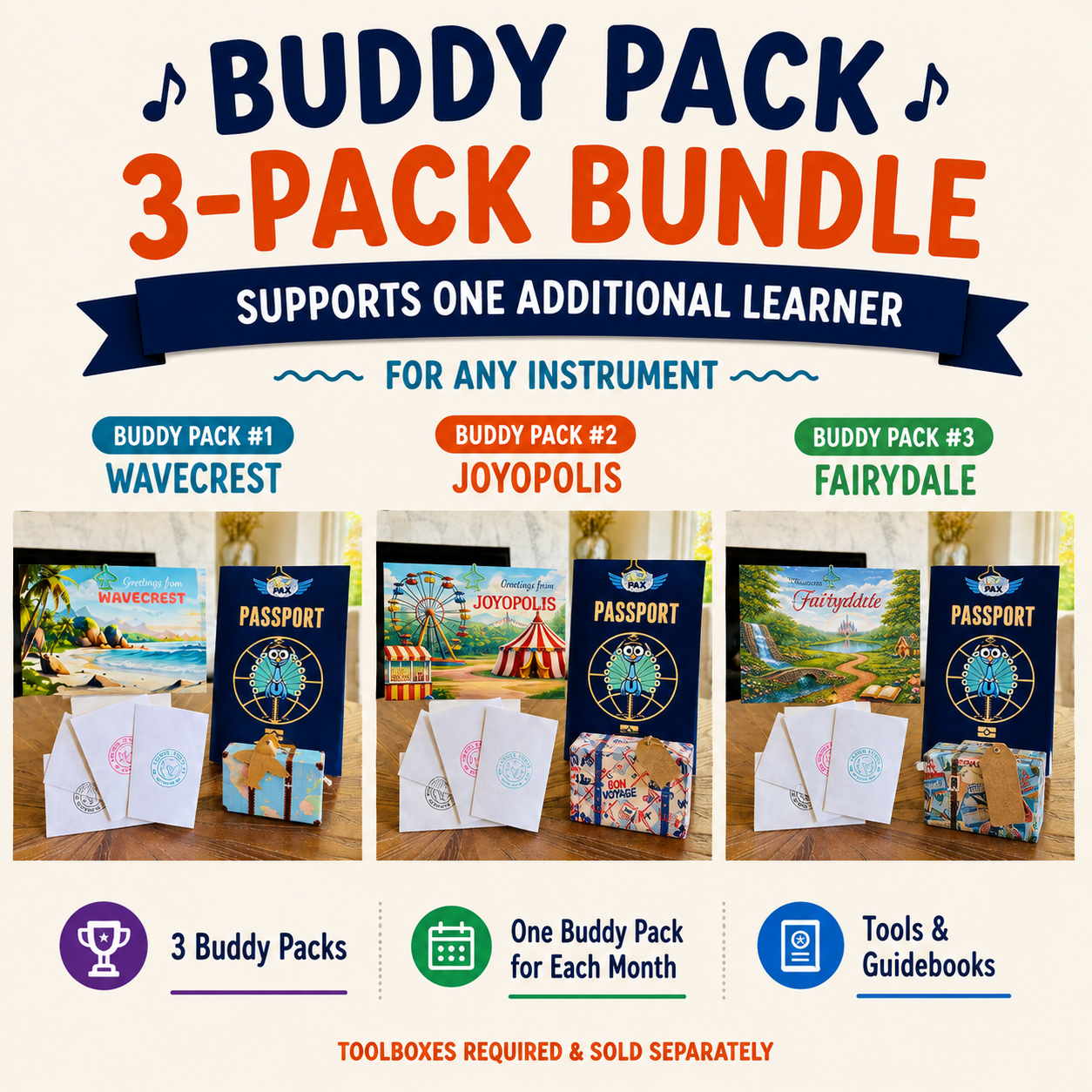 Buddy Pack | 3 Box Series Add-on Kit for One Additional Learner