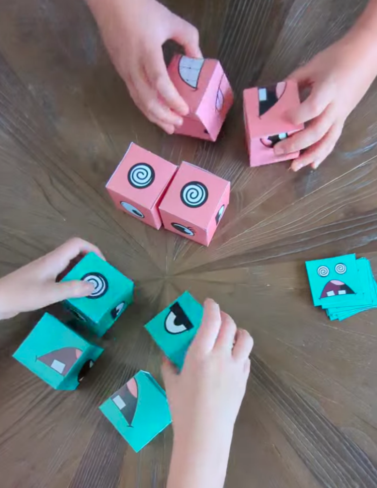 Silly Mood Cubes