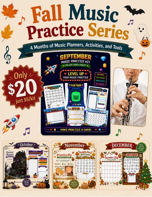 4-Month Fall Music Practice Series