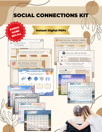 Social Connections Kit - Digital Download
