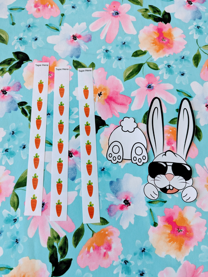 Spring Bunny Carrot Munch Activity - Digital Download