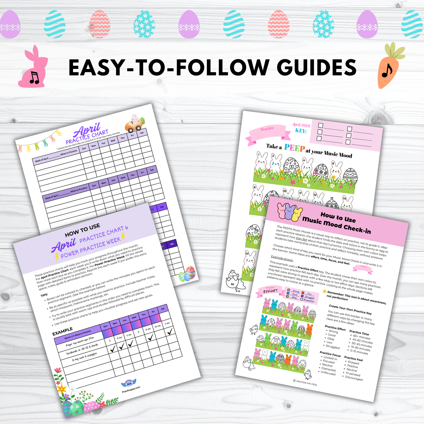 April Music Practice Kit - Digital Download