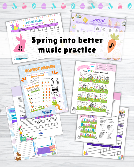 April Music Practice Kit - Digital Download