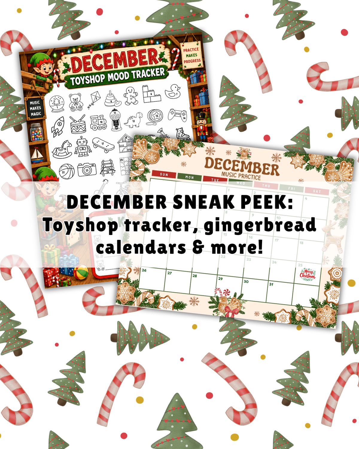 2-Month Holiday Music Practice Bundle