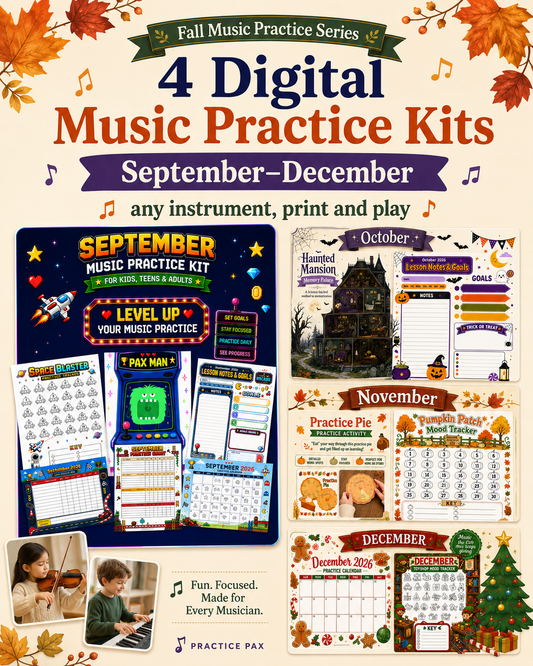4-Month Fall Music Practice Series