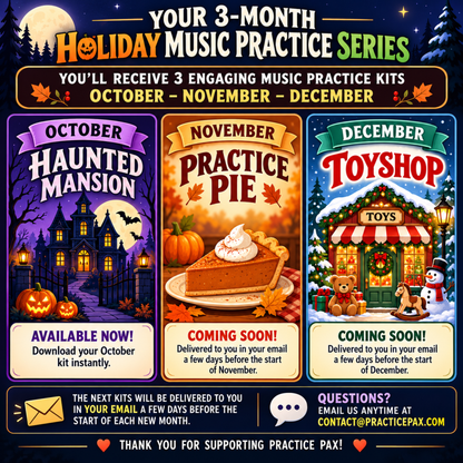3-Month Holiday Music Practice Series