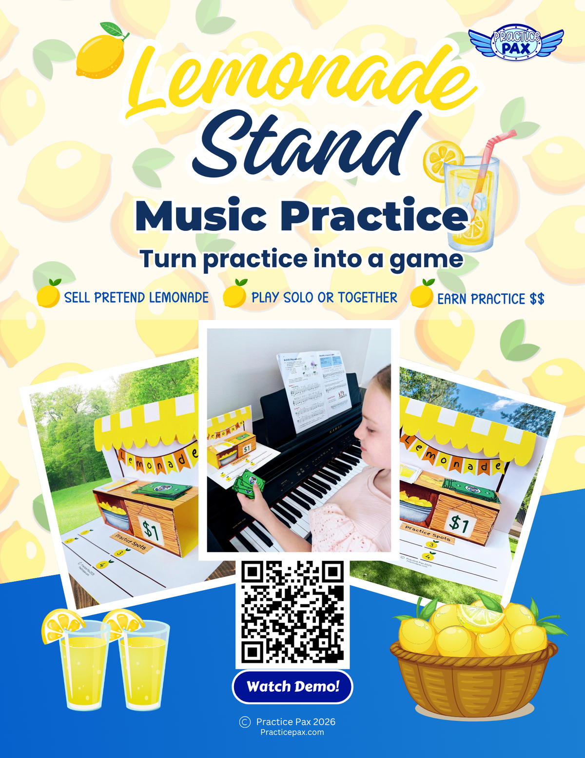 Lemonade Stand Practice Activity - Digital Download
