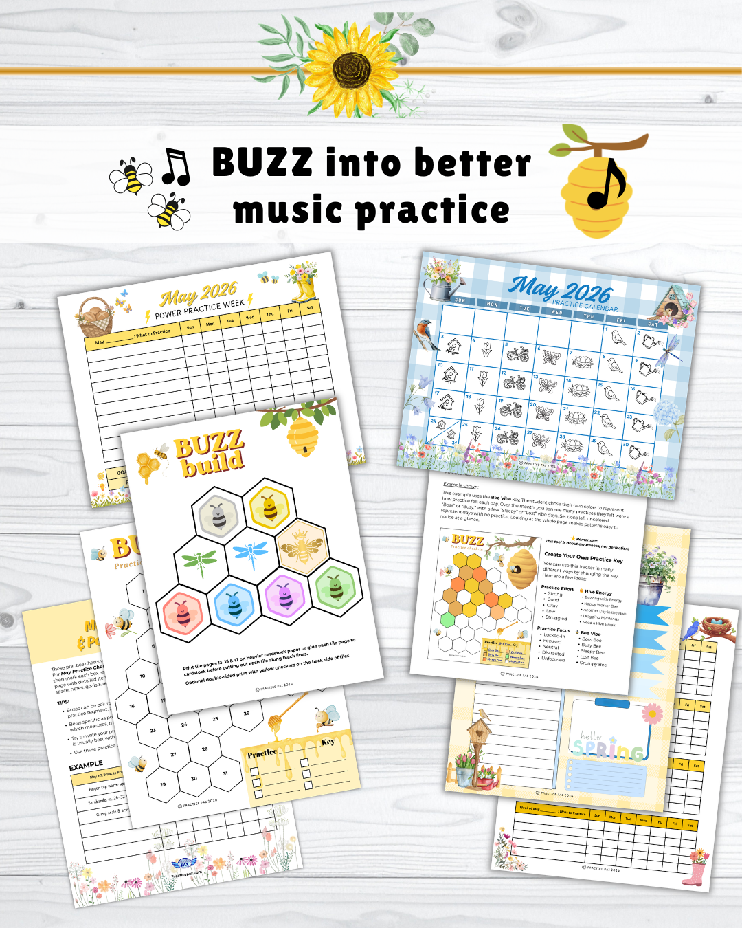 May Music Practice Kit - Digital Download