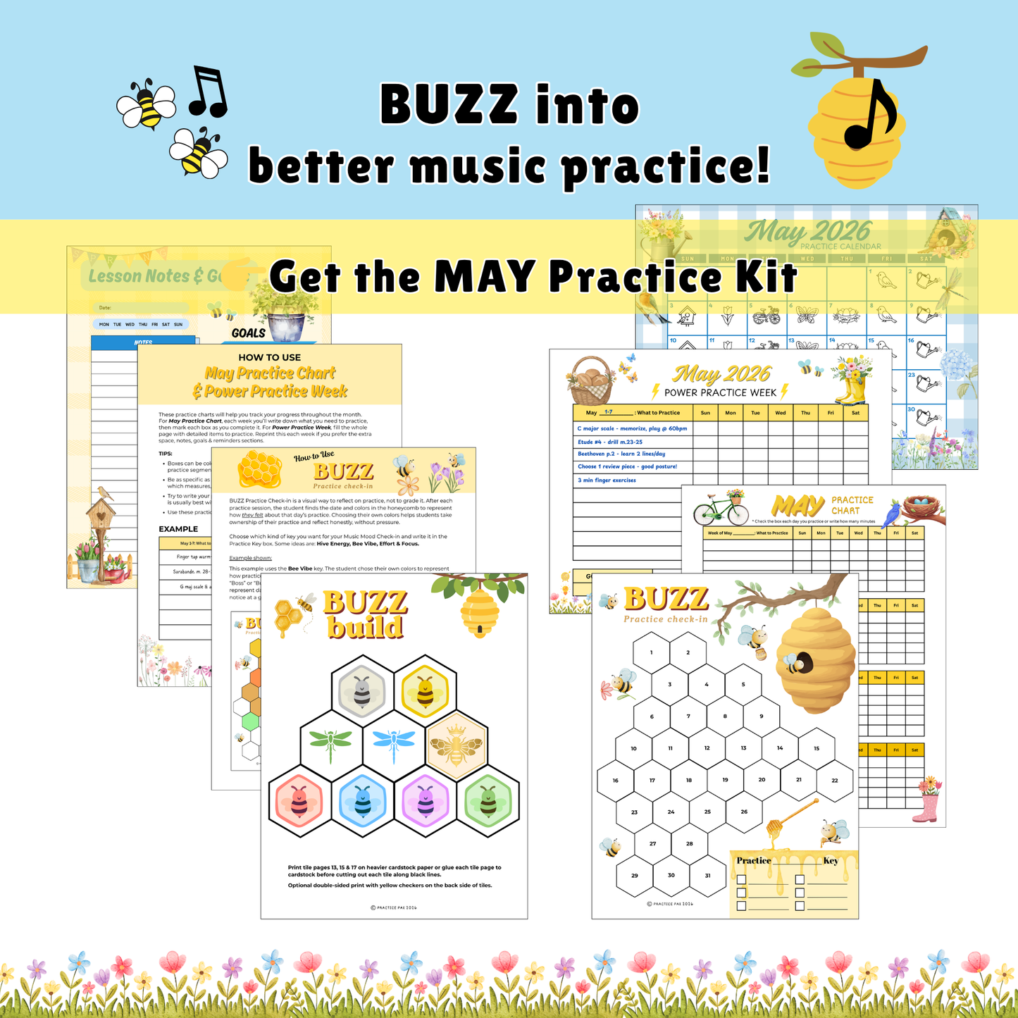 May Music Practice Kit - Digital Download