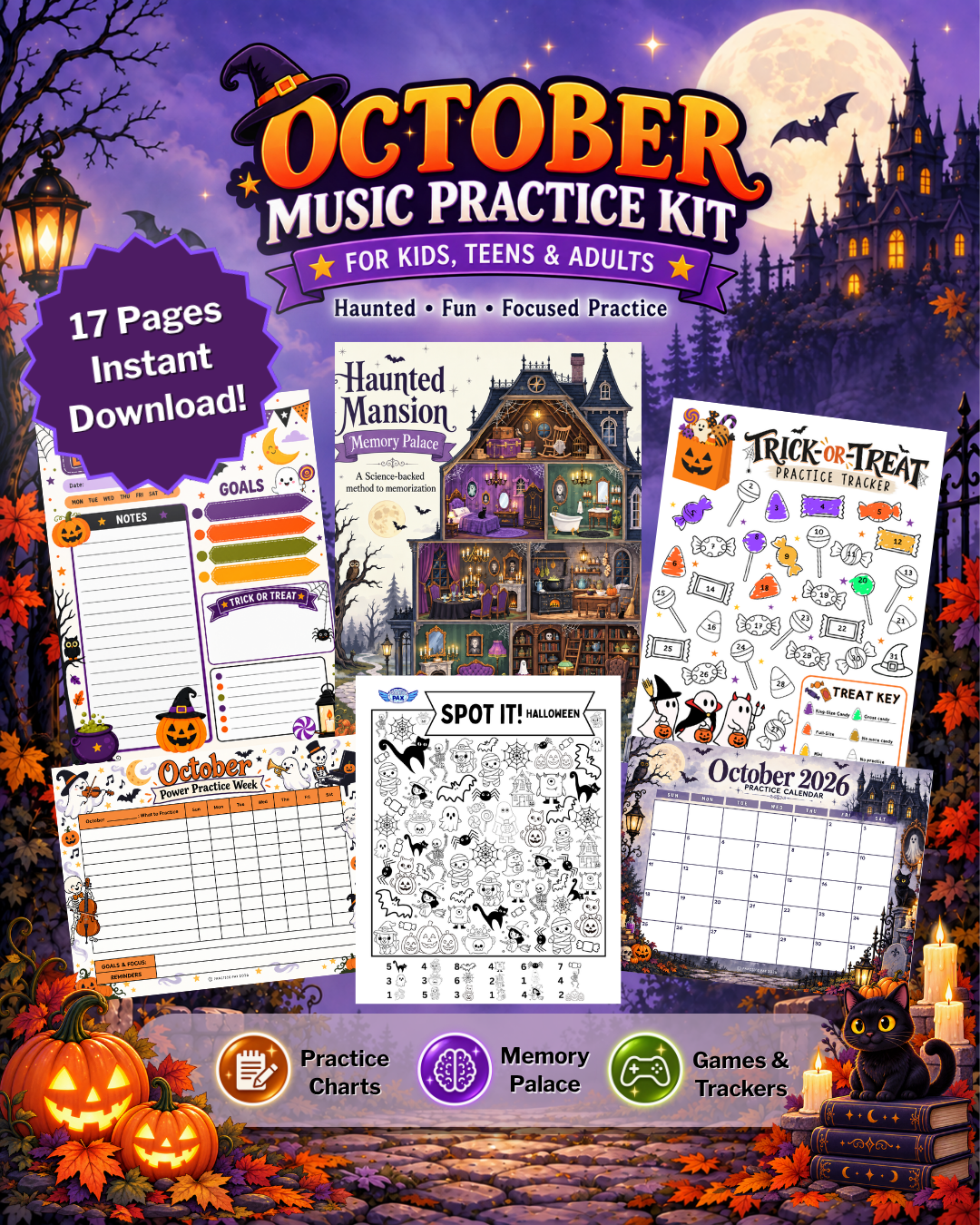 October Music Practice Kit