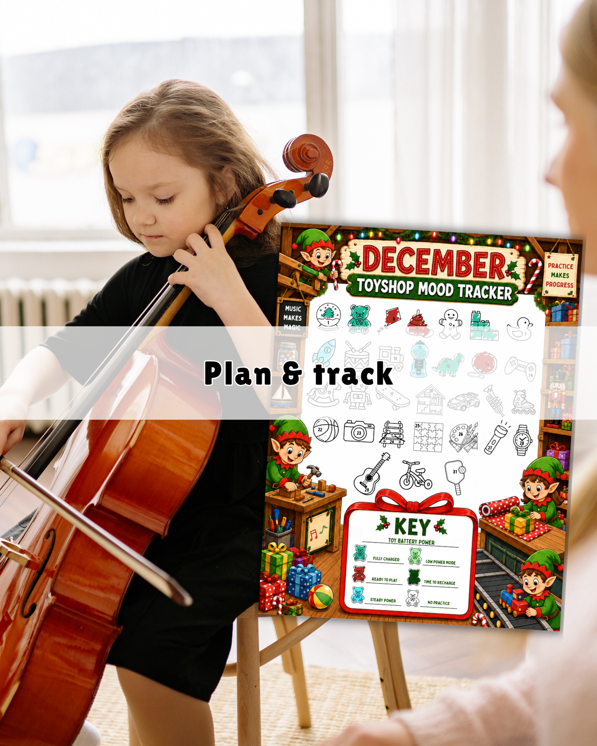 2-Month Holiday Music Practice Bundle