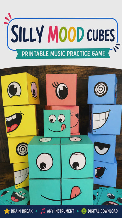 Silly Mood Cubes
