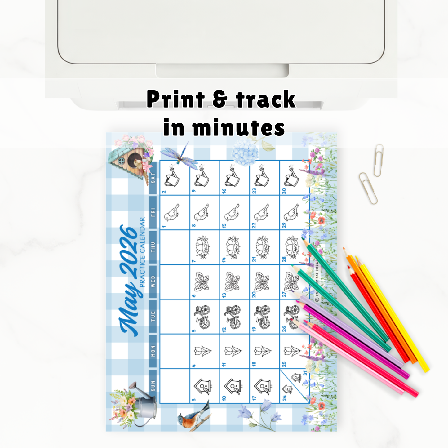 May Music Practice Kit - Digital Download