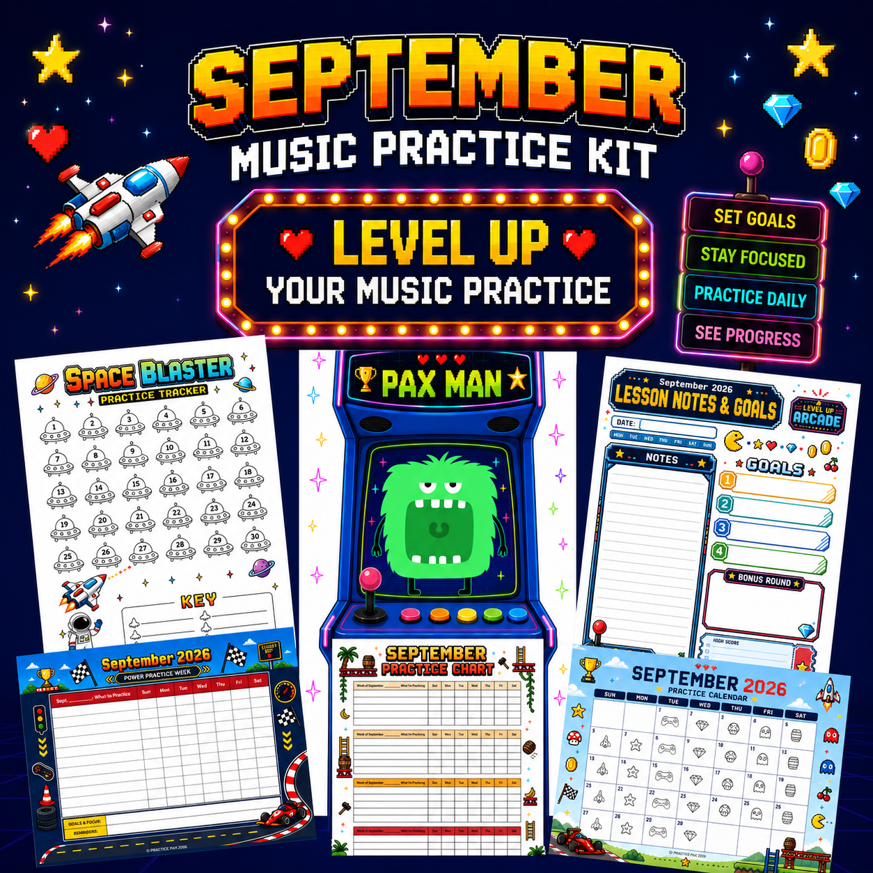 4-Month Fall Music Practice Series
