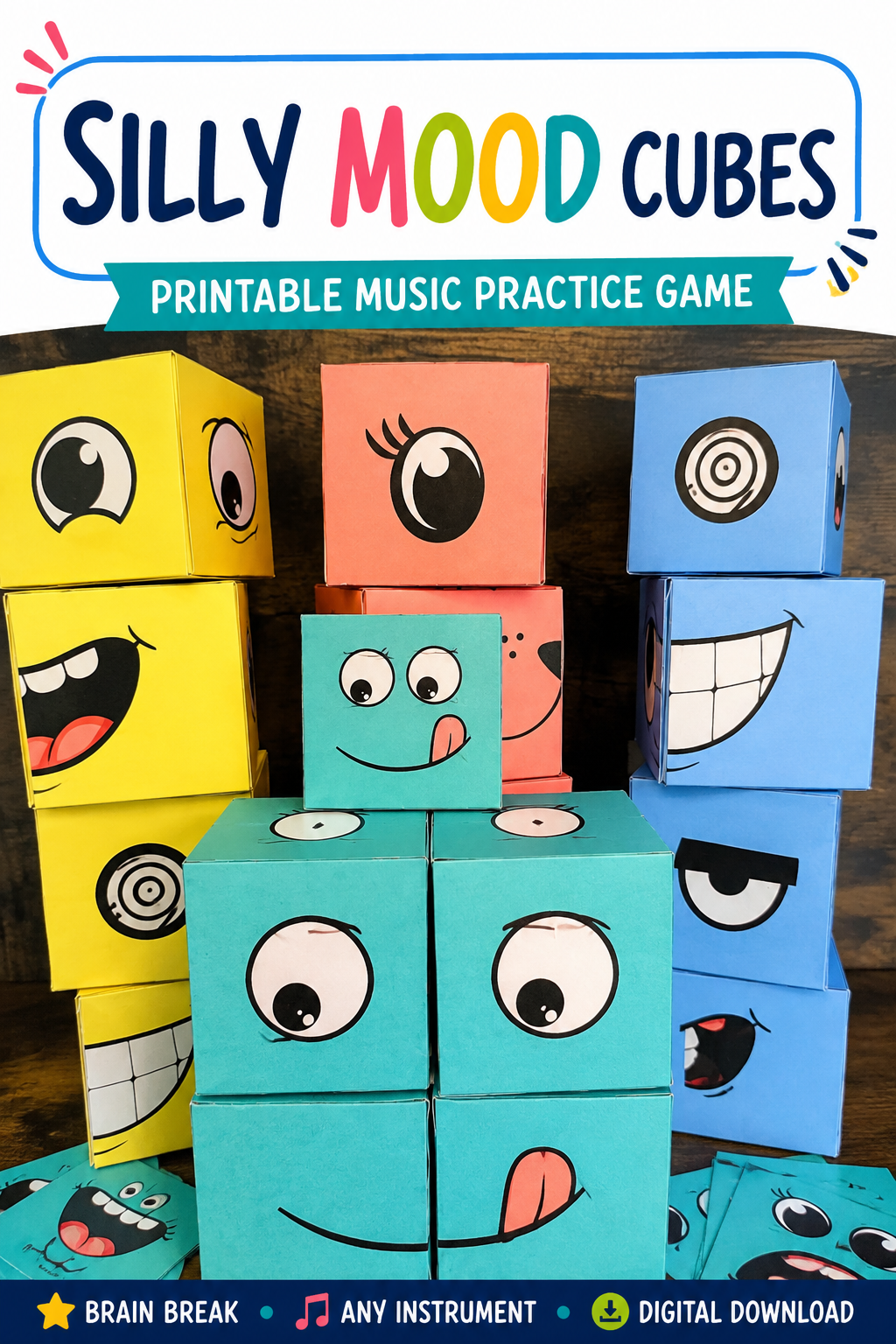 Silly Mood Cubes