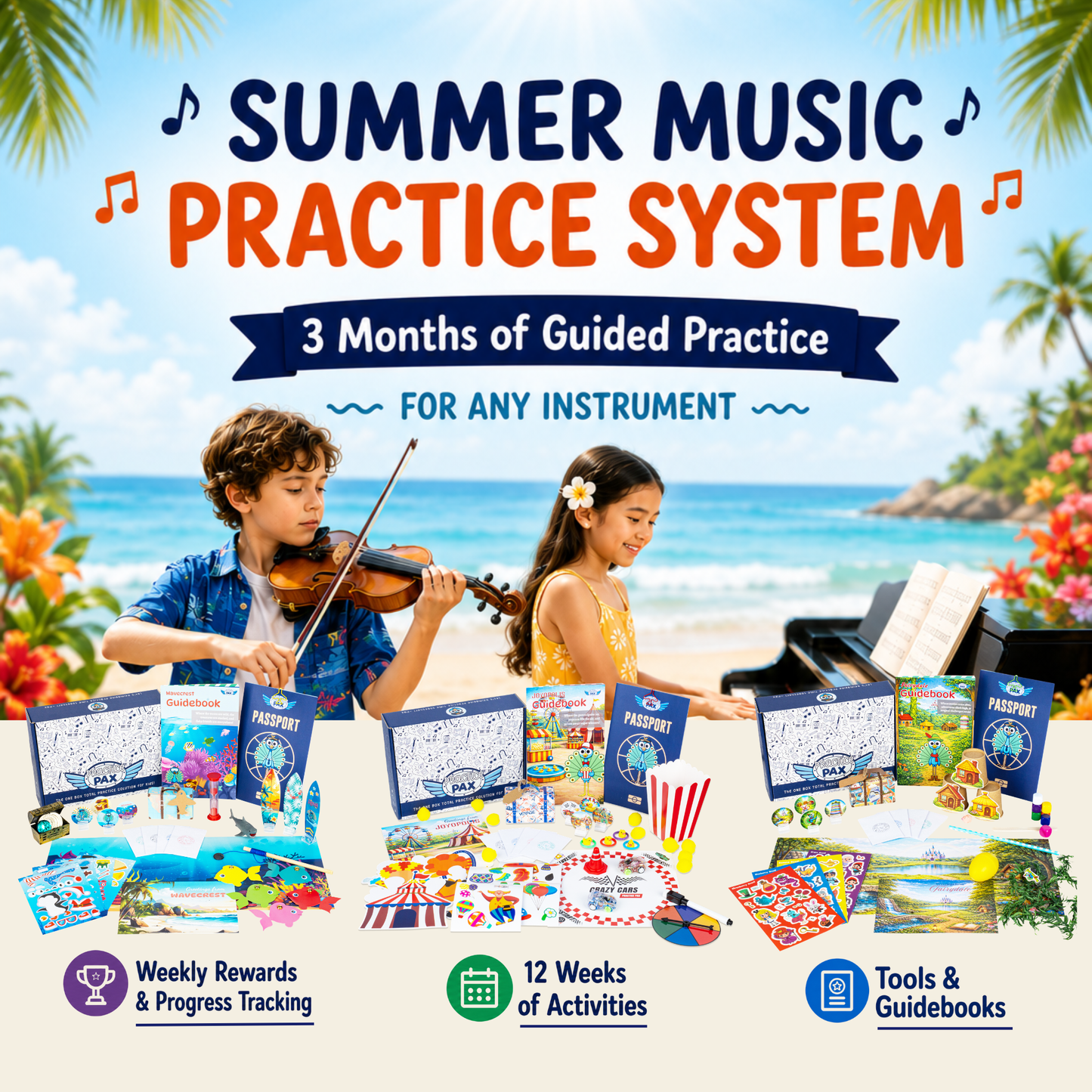 Summer Music Practice Toolboxes